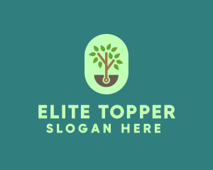 Nature Tree Planting logo design