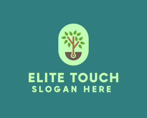 Nature Tree Planting logo design