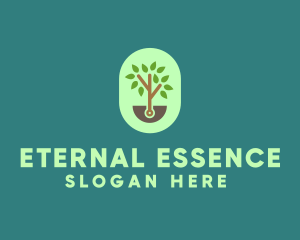 Nature Tree Planting logo design