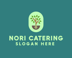 Nature Tree Planting logo design