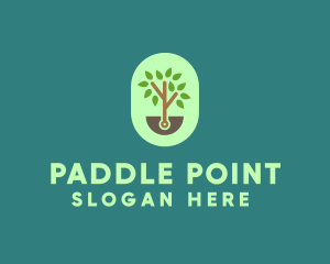 Nature Tree Planting logo design