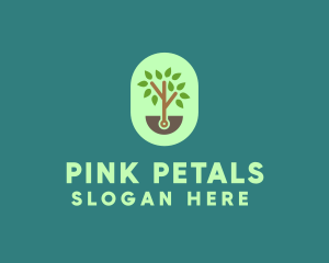 Nature Tree Planting logo design