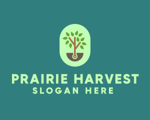 Nature Tree Planting logo design