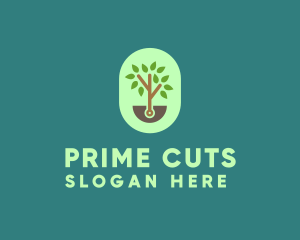 Nature Tree Planting logo design