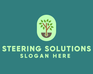 Nature Tree Planting logo design