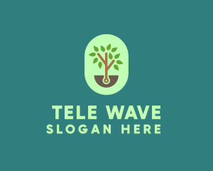 Nature Tree Planting logo design