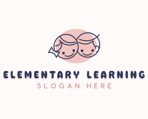 Preschool Learning Childcare logo design