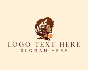 Afro Glam Woman logo