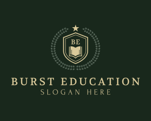 Knowledge Book Education Academy logo design