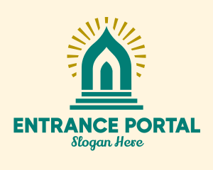 Holy Temple Doorway logo design