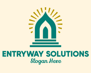 Holy Temple Doorway logo design