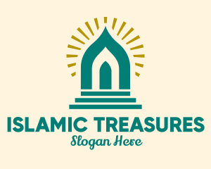 Holy Temple Doorway logo design