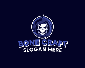 Skeleton Reaper Gaming  logo design