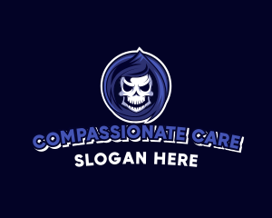 Skeleton Reaper Gaming  logo design