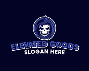 Skeleton Reaper Gaming  logo design