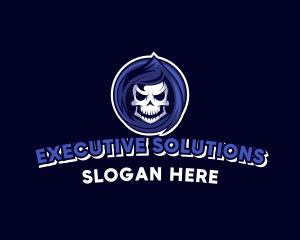 Skeleton Reaper Gaming  logo design