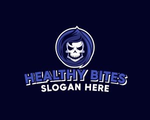 Skeleton Reaper Gaming  logo design