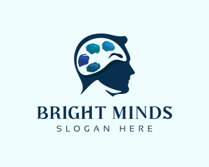 Head Brain Painting logo