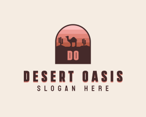 Desert Camel Cactus  logo