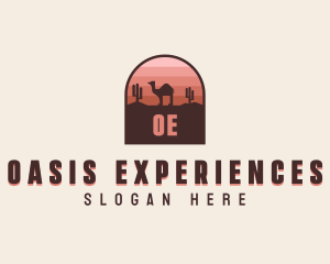 Desert Camel Cactus  logo