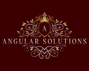 Royal Elegant Vines logo design