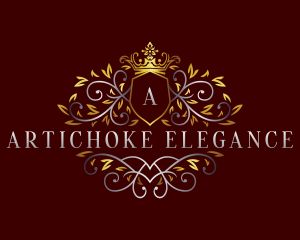 Royal Elegant Vines logo design