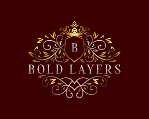 Royal Elegant Vines logo design