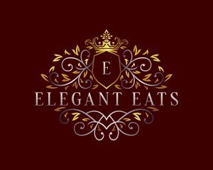 Royal Elegant Vines logo design