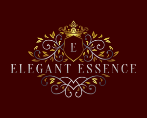 Royal Elegant Vines logo design