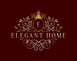 Royal Elegant Vines logo design