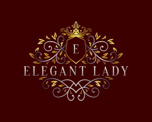 Royal Elegant Vines logo design