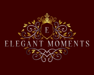 Royal Elegant Vines logo design