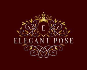 Royal Elegant Vines logo design