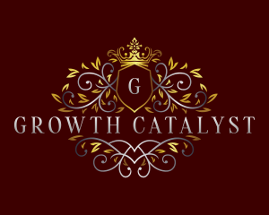 Royal Elegant Vines logo design