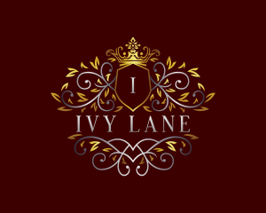 Royal Elegant Vines logo design