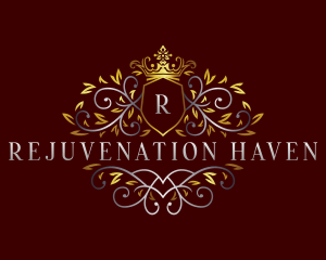 Royal Elegant Vines logo design