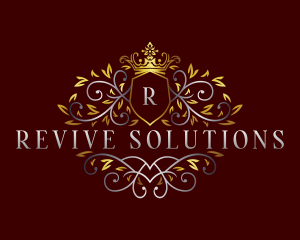 Royal Elegant Vines logo design