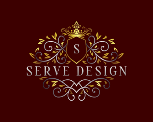 Royal Elegant Vines logo design