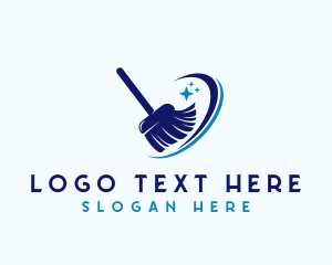 Cleaning Maintenance Broom logo