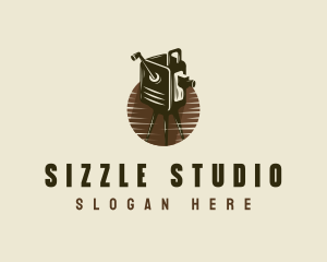 Camera Studio Production logo design