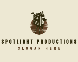 Camera Studio Production logo design