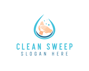 Hand Cleaning Sanitizer logo design