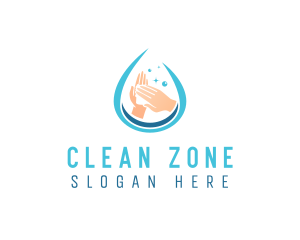 Hand Cleaning Sanitizer logo design