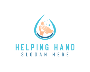 Hand Cleaning Sanitizer logo design