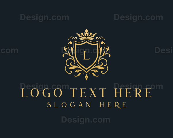 Royal Shield Wedding Event Logo