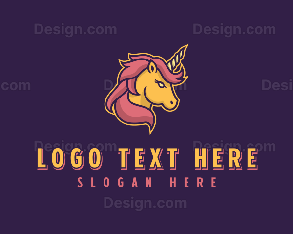 Mythical Unicorn Logo