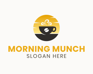 Breakfast Sun Coffee logo design