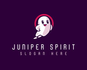 Confident Hovering Ghost logo design