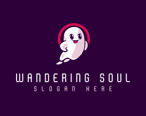 Confident Hovering Ghost logo design