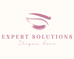 Eyelash & Eyebrow Salon logo design